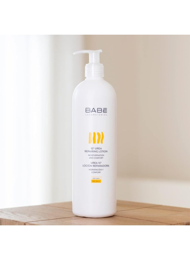 Babe Laboratorios 10% Urea Repairing Lotion – Intensive Moisturizing Body Lotion for Dry & Rough Skin – 500 ML - Image 2